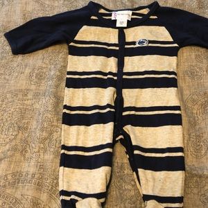 Carolina panthers footie pajamas